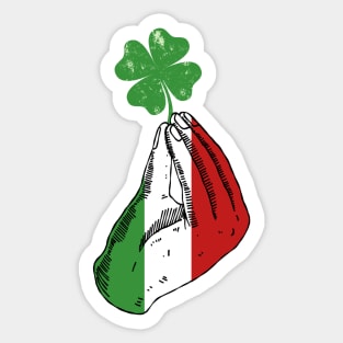Pinched Clover Sticker